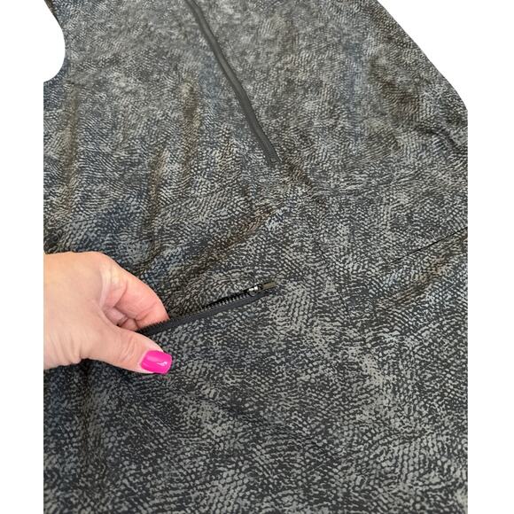 Athleta Topanga Printed Jumpsuit Viper Black Size Small - Picture 7 of 14